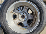 20" Chevy Silverado Tahoe Suburban chrome OEM 5416 wheels rims tires Texas Truck Tire