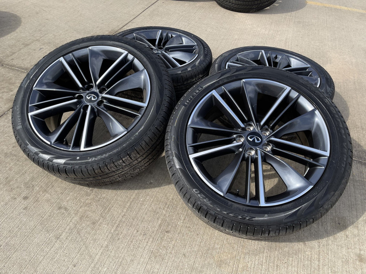 20" Infiniti QX55 QX60 Nissan Murano Pathfinder OEM 73816 73819 wheels rims NEW Texas Truck Tire