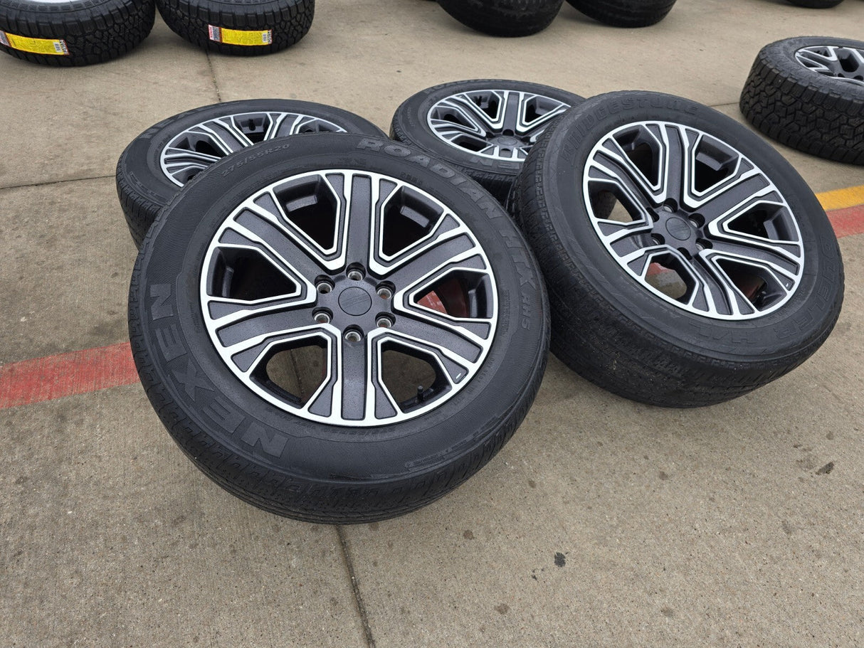 20" Jeep Grand Wagoneer OEM wheels rims 9297 Dodge Ram 1500 tires DISCOUNTED Texas Truck Tire