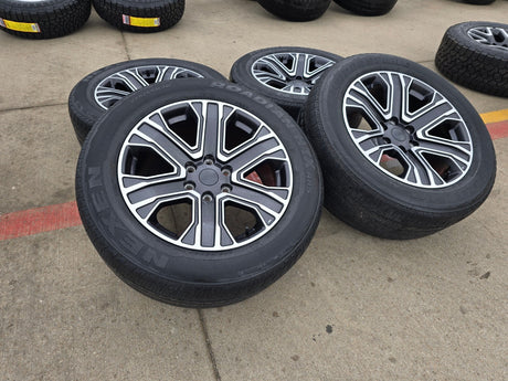 20" Jeep Grand Wagoneer OEM wheels rims 9297 Dodge Ram 1500 tires DISCOUNTED Texas Truck Tire