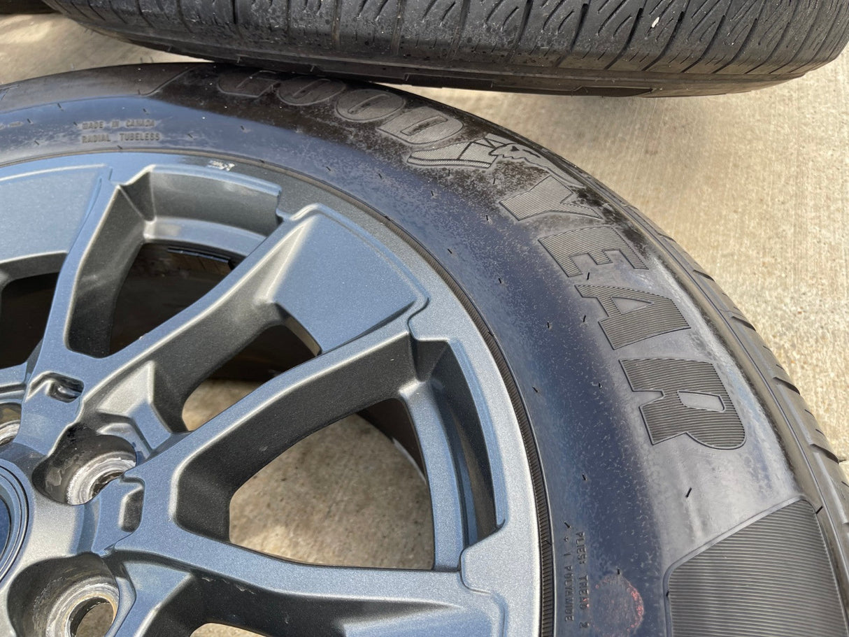 20" Toyota Tundra TRD OEM wheels rims 95314 65196 Sequoia gray GOODYEAR Texas Truck Tire