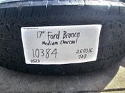 17" Ford Bronco Big Bend wheels rims 10384 OEM Ranger 2023 2024 2025 2026 Texas Truck Tire