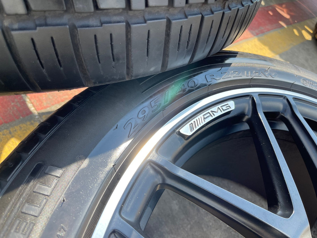 22" Mercedes G Wagon G63 AMG OEM 38658 wheels rims 2021 2022 2023 2024 2025 2026 Texas Truck Tire