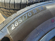 18" Toyota Land Cruiser OEM wheels rims 95952 Tundra Sequoia 2024 2025 2026 NEW Texas Truck Tire