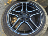 18" Ford Mustang GT OEM BLACK wheels rims 10157 tires 2022 2023 2024 2025 2026 Texas Truck Tire