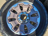20" Ford F-250 F-350 OEM 10487 LIMITED KING RANCH tan wheels rims 2024 2025 2026 Texas Truck Tire