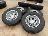 18" GMC Sierra 3500 DENALI Dually rims wheels OEM 8x210 2025 2026 MICHELIN NEW Texas Truck Tire