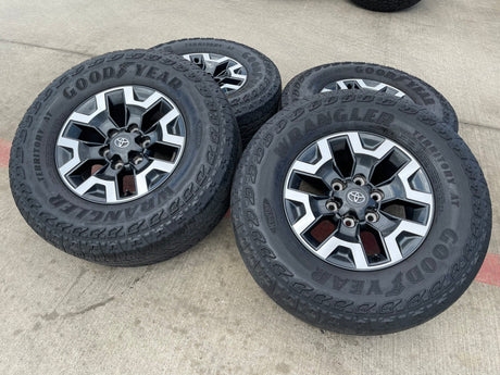 16" Toyota Tacoma TRD wheels rims 75189 OEM 4Runner FJ GOODYEAR Texas Truck Tire
