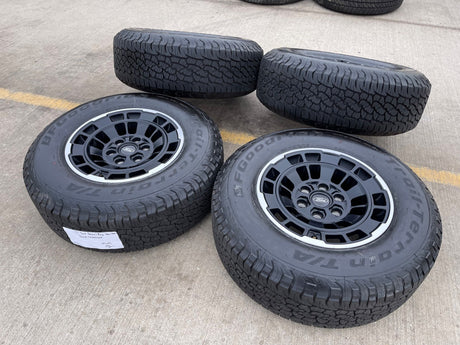 17" Ford Ranger Bronco HERITAGE OEM 22025 wheels rims BFG KO2 A/T NEW Texas Truck Tire