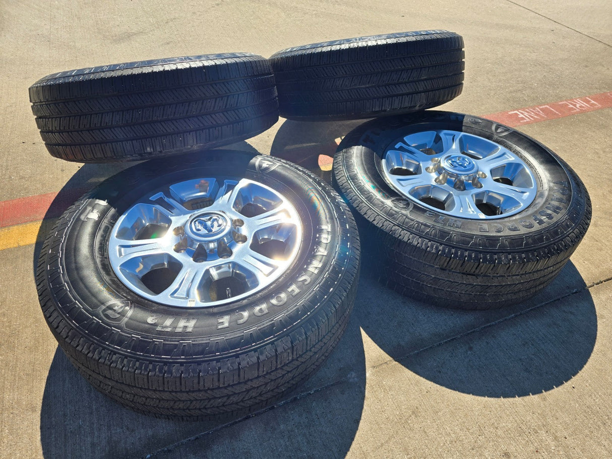 18" Ram 2500 3500 Laramie Power Wagon OEM wheels rims 2692 tires FIRESTONE Texas Truck Tire