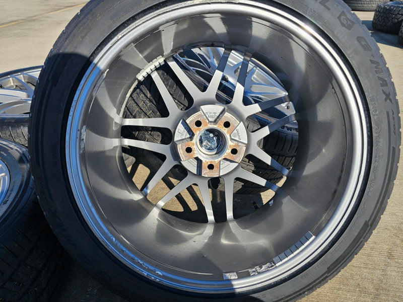 20" 20x9.5 20x10.5 Forgestar Performance F14 Dodge Charger Challenger wheel rims Texas Truck Tire