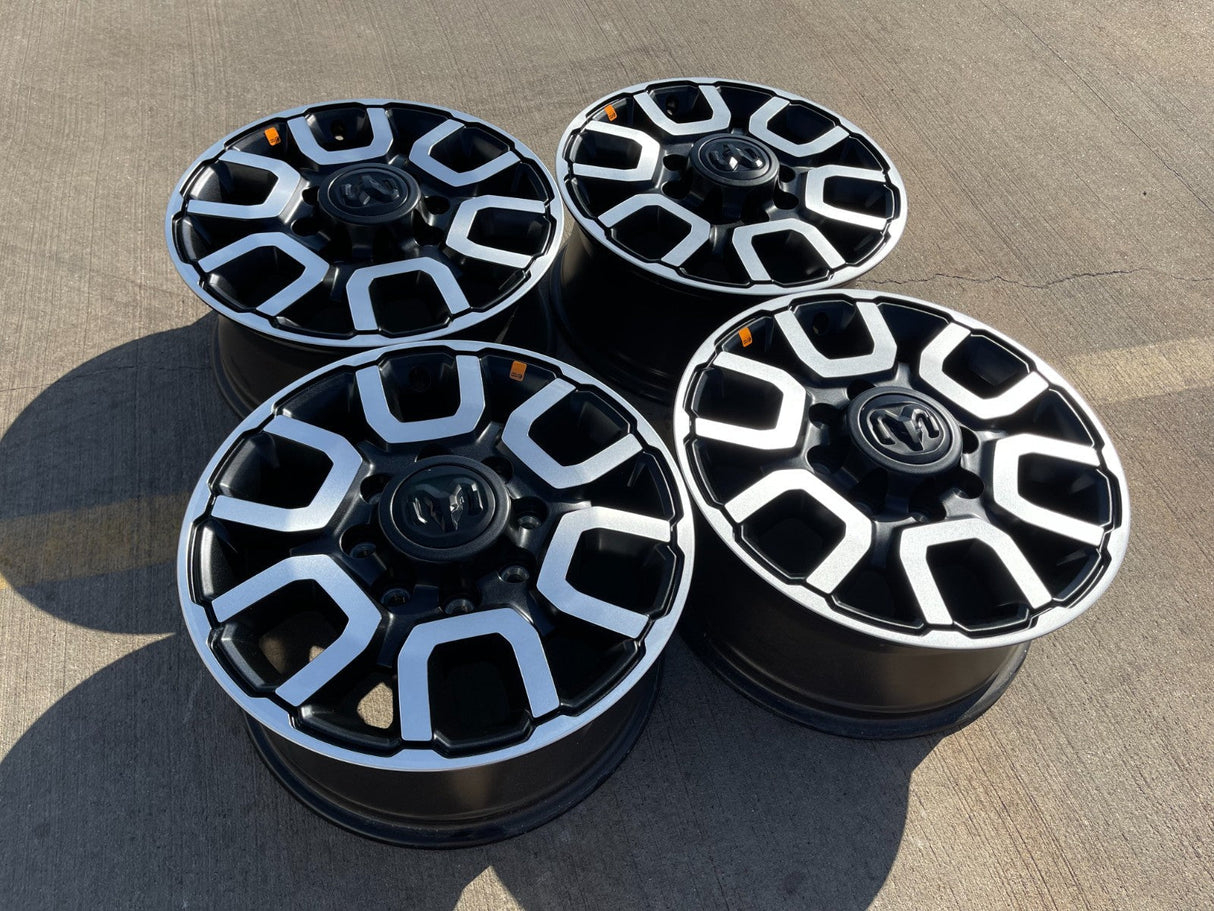 18" RAM 2500 3500 LARAMIE OEM 2694 wheels rims 2023 2024 2025 2026 NEW Texas Truck Tire