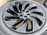 22" Lincoln Navigator OEM 10665 rims wheels BLACK LABEL 2025 2026 MICHELIN NEW Texas Truck Tire