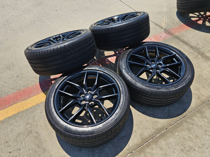 19" Ford Mustang GT Performance Track Pack OEM 10596 wheels rims 2024 2025 2026 Texas Truck Tire