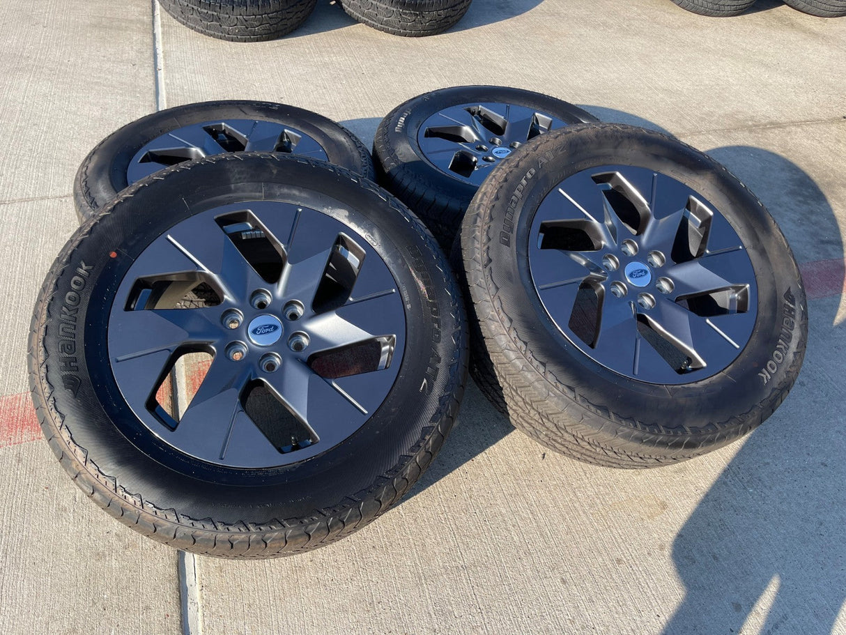 20" Ford F-150 LIMITED OEM rims wheels 10471 Expedition 2025 2026 HANKOOK NEW Texas Truck Tire