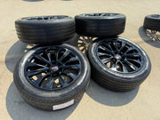 22" GMC Yukon Sierra DENALI OEM wheels rims 14025 97000 tires Texas Truck Tire