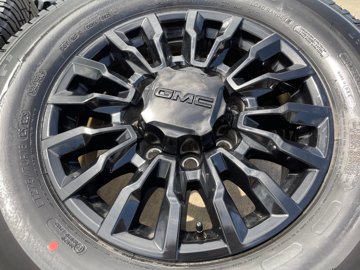 18" Chevy Silverado ALASKAN AT4X 2500 OEM 14031 wheels rims 2024 2025 2026 NEW Texas Truck Tire