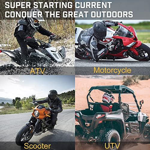 YTX14-BS 12V 8Ah Lithium Powersport ATV Motorcycle Battery with 480A CCA