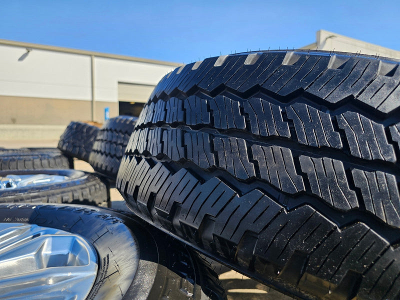 20" GMC Sierra Denali 2500 3500 OEM 5957 wheels rims tires 2023 2024 2025 2026 Texas Truck Tire