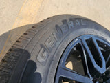 20" GMC Sierra Yukon Chevy OEM black 5914 5918 wheels rims 2023 2024 2025 2026 Texas Truck Tire