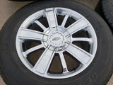 20" Chevy Silverado Tahoe OEM wheels rims 5653 CHROME 2016 2017 2018 2019 2020 Texas Truck Tire