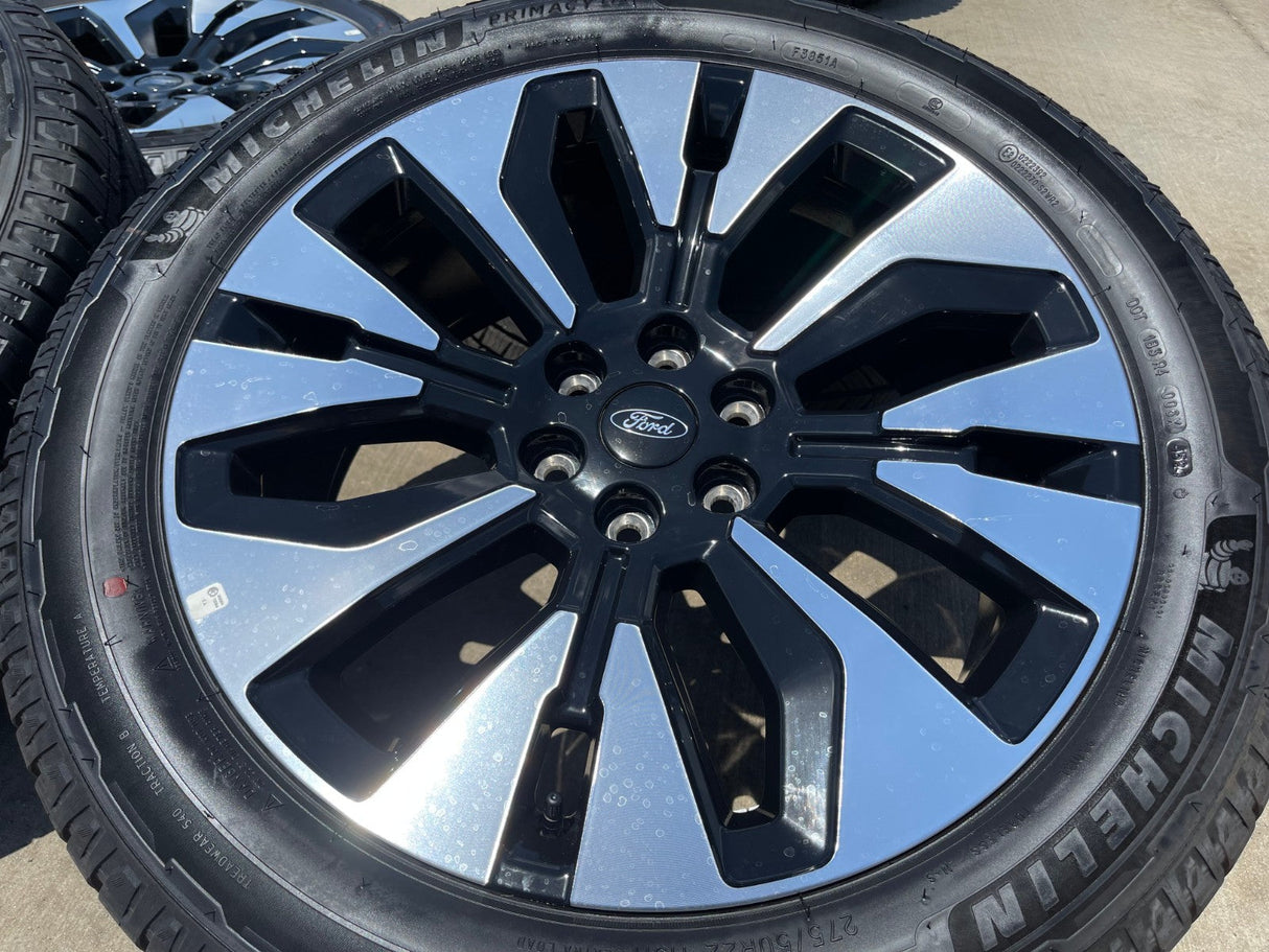 22" Ford F-150 LIMITED Plus OEM 94223 rims wheels Expedition MICHELIN 2026 NEW Texas Truck Tire