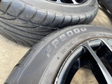 18x8 18" Lorenzo WL036 wheels rims tires 5x4.5 5x114.3 Camry Accord Mustang Texas Truck Tire