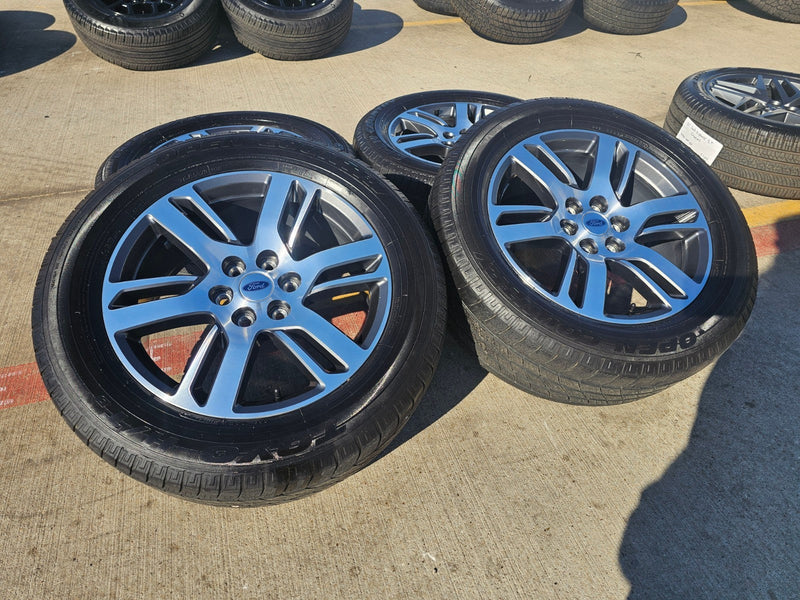20" Ford Expedition F-150 OEM rims wheels 10441 95362 Limited 2023 2024 2025 Texas Truck Tire