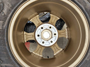 17" Ford Bronco 10384 OEM wheels rims BRONZE tires Ranger 35" M/T Texas Truck Tire