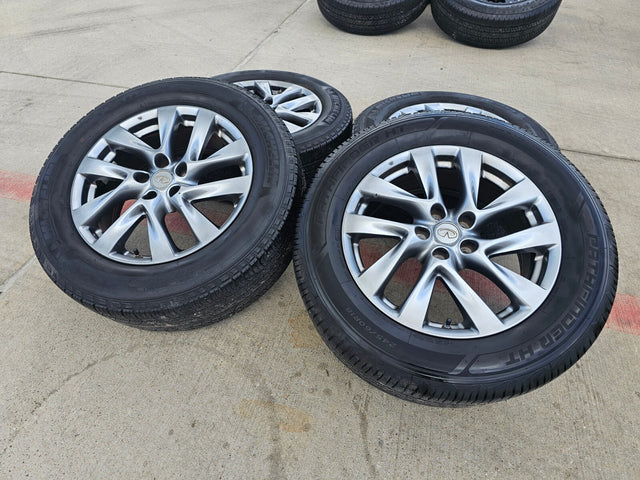 18" Infiniti QX60 FX35 FX45 JX35 Nissan Pathfinder OEM 73760 71564 wheels rims Texas Truck Tire