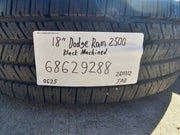18" Dodge Ram 2500 3500 OEM 68629288 wheels rims FIRESTONE HT2 2025 2026 Texas Truck Tire
