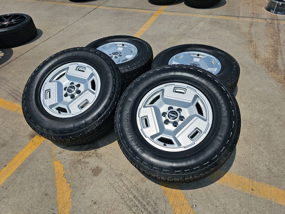 17" Nissan Frontier OEM Retro Hardbody Edition 62783 wheels rims 2024 2025 NEW Texas Truck Tire
