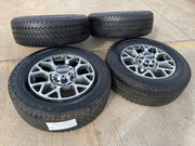 20" Ford F-250 F-350 OEM Lariat wheels rims 10292 tires BRIDGESTONE DUELER A/T Texas Truck Tire