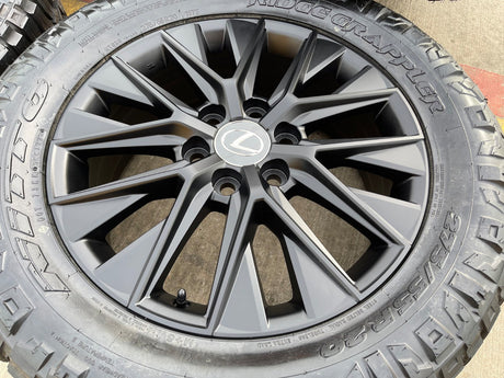 20" Lexus GX550 OEM wheels rims Toyota Land Cruiser Tundra 10545 LX600 2026 NEW Texas Truck Tire