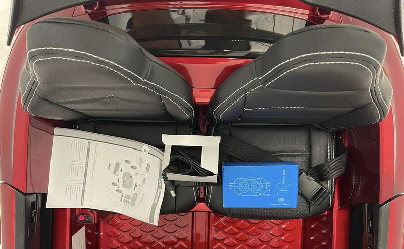 Double the Fun: 12V Remote Control Electric Car for Kids with Dual Seats