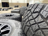18" Ford F-250 F-350 TREMOR OEM rims wheels 10097 tires GOODYEAR 35" Texas Truck Tire