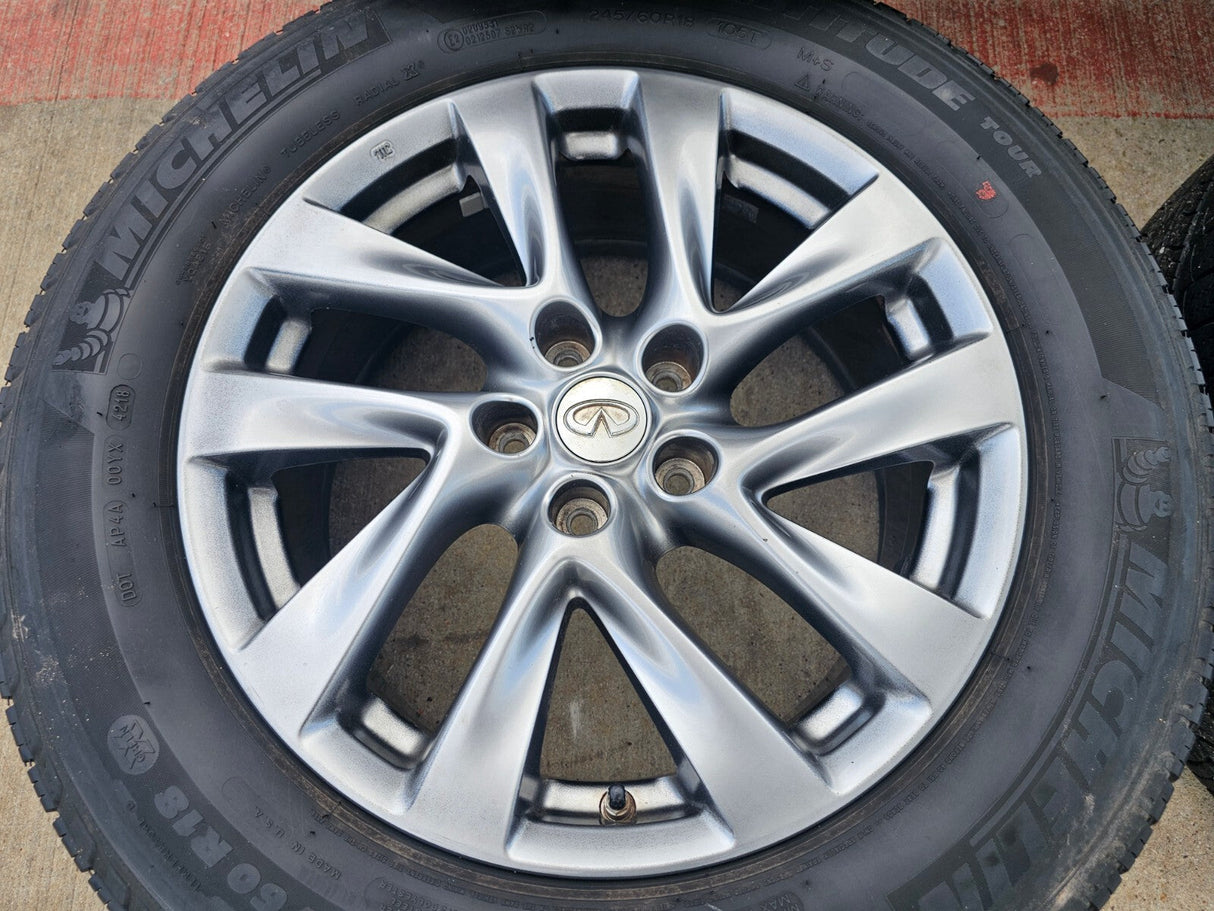 18" Infiniti QX60 FX35 FX45 JX35 Nissan Pathfinder OEM 73760 71564 wheels rims Texas Truck Tire