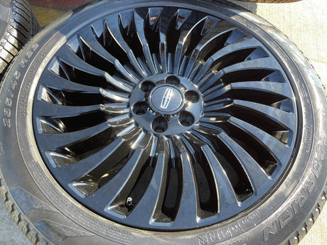 22" Lincoln Navigator OEM rims wheels 10179 Black Label NEW Texas Truck Tire