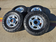 17" Ford F-250 F-350 OEM 10096 TREMOR wheels rims tires TOYO A/T3 34" Texas Truck Tire