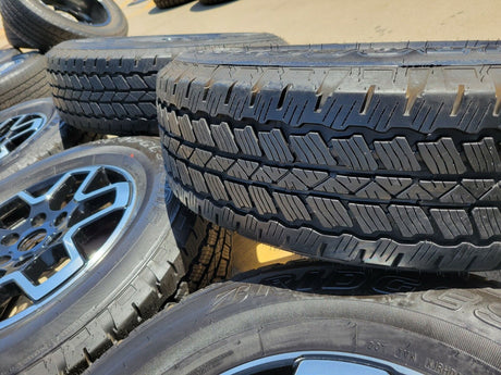 18" Ford Bronco wheels rims black 95213 Ranger tires tires BRIDGESTONE A/T Texas Truck Tire