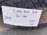17" Nissan Frontier X-PRO OEM Desert Runner wheel rim tire 2024 2025 2026 NEW Texas Truck Tire