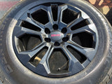 20" Chevy Tahoe Silverado OEM 14090 95417 wheels rims tires CONTINENTAL NEW Texas Truck Tire