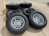 17" Dodge Ram 3500 Dually Laramie 8x200 wheels rims 2701 2702 OEM NEXEN NEW Texas Truck Tire