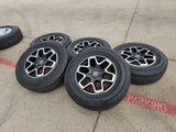 18" Ford Bronco wheels rims black 95213 Ranger tires 2022 2023 2024 2025 2026 Texas Truck Tire