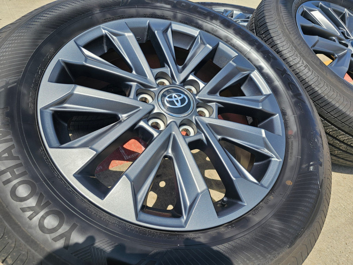 20" Toyota Land Cruiser OEM wheels rims 94057 Tundra Sequoia 2024 2025 2026 Texas Truck Tire