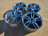 19" + 20" Chevy Corvette STINGRAY C7 OEM wheels rims 5634 5635 5640 5641 chrome Texas Truck Tire
