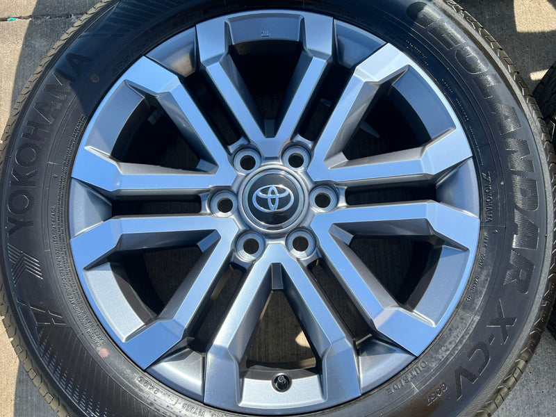 20" Toyota 4Runner TRD OEM wheels rims Land Cruiser Tundra Sequoia 2025 2026 NEW Texas Truck Tire