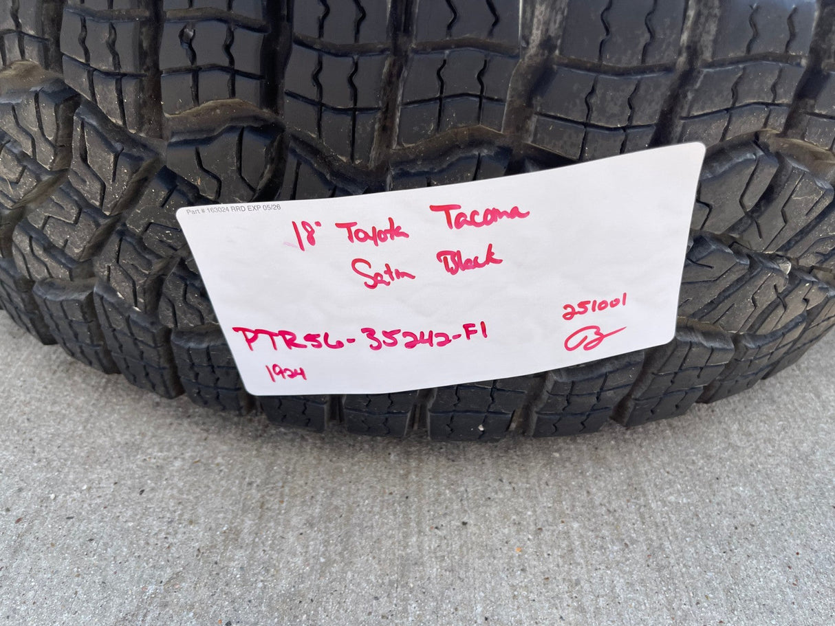 18" Toyota Tacoma 4Runner TRD Pro OEM 95973 wheels rims 2024 2025 2026 Texas Truck Tire