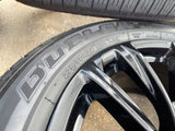 22" GMC Yukon Sierra Escalade OEM 95027 4875 wheels rims BLACK 2024 2025 2026 Texas Truck Tire
