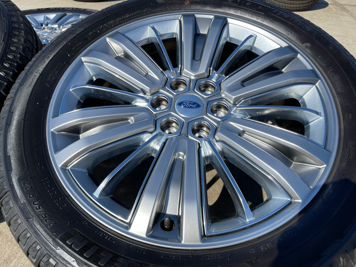 22" Ford F-150 LIMITED Plus OEM rims wheels 10622 Expedition 2025 2026 2027 NEW Texas Truck Tire